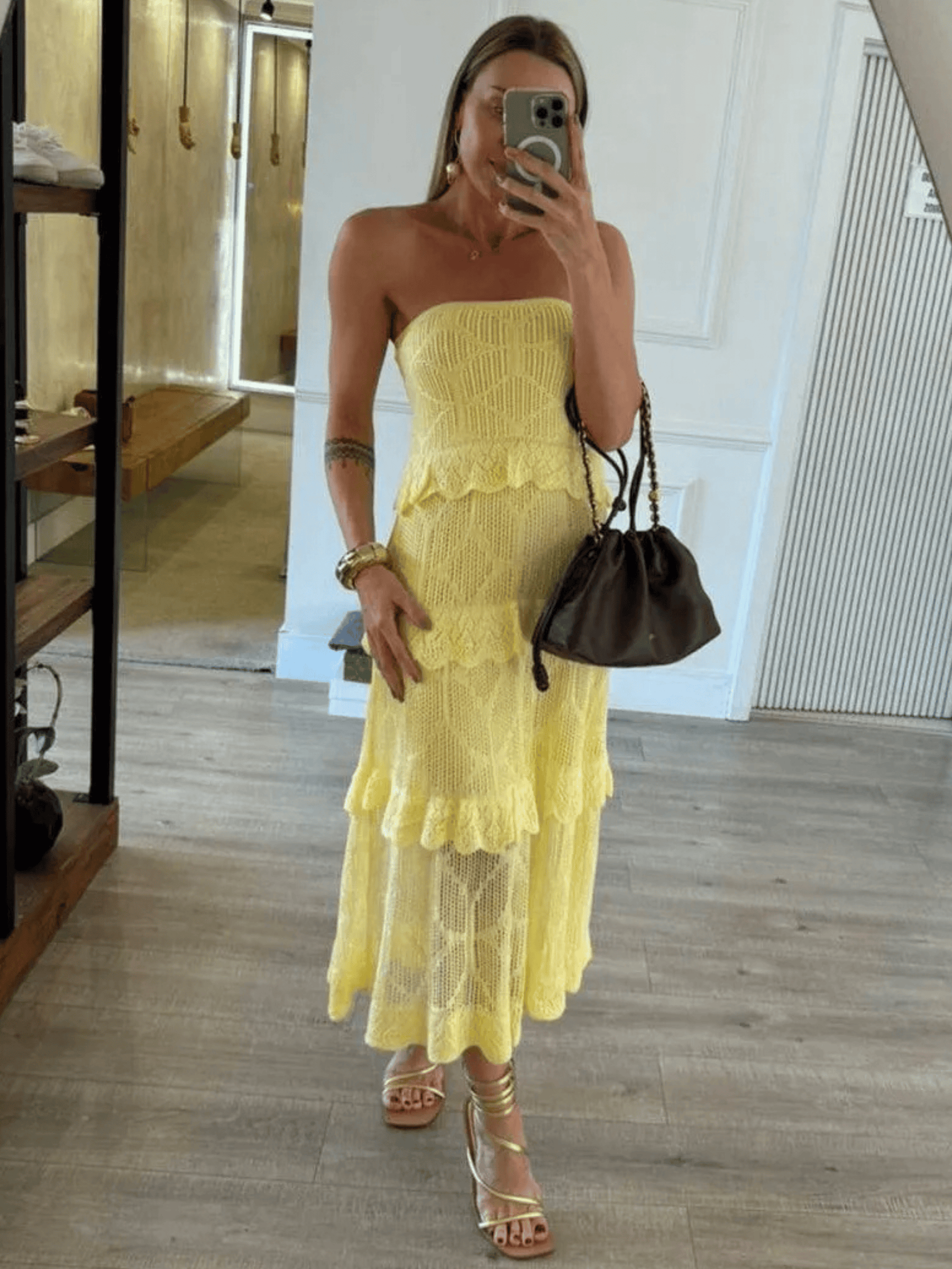 Vestido de Tricô Franciny