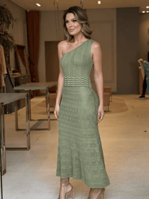 Vestido de Tricô Suiça