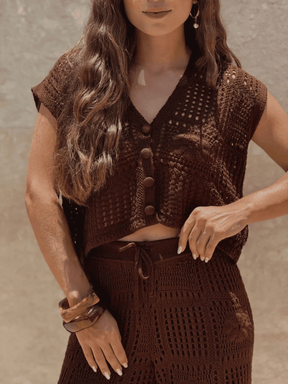 Conjunto de Tricô Iris