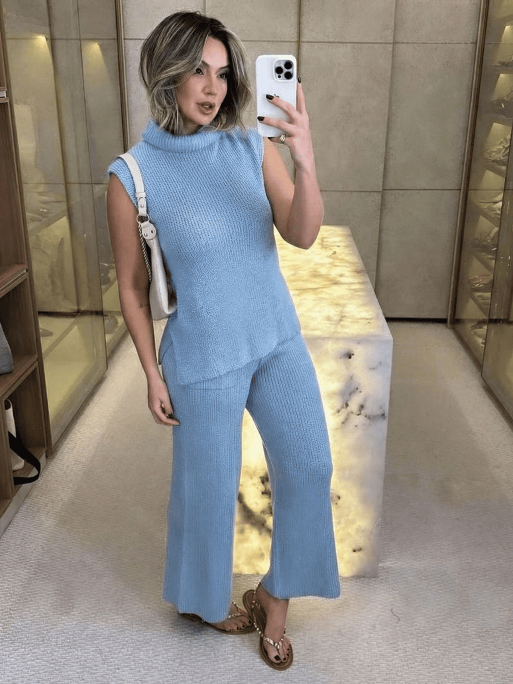 Conjunto de Tricô Agnes