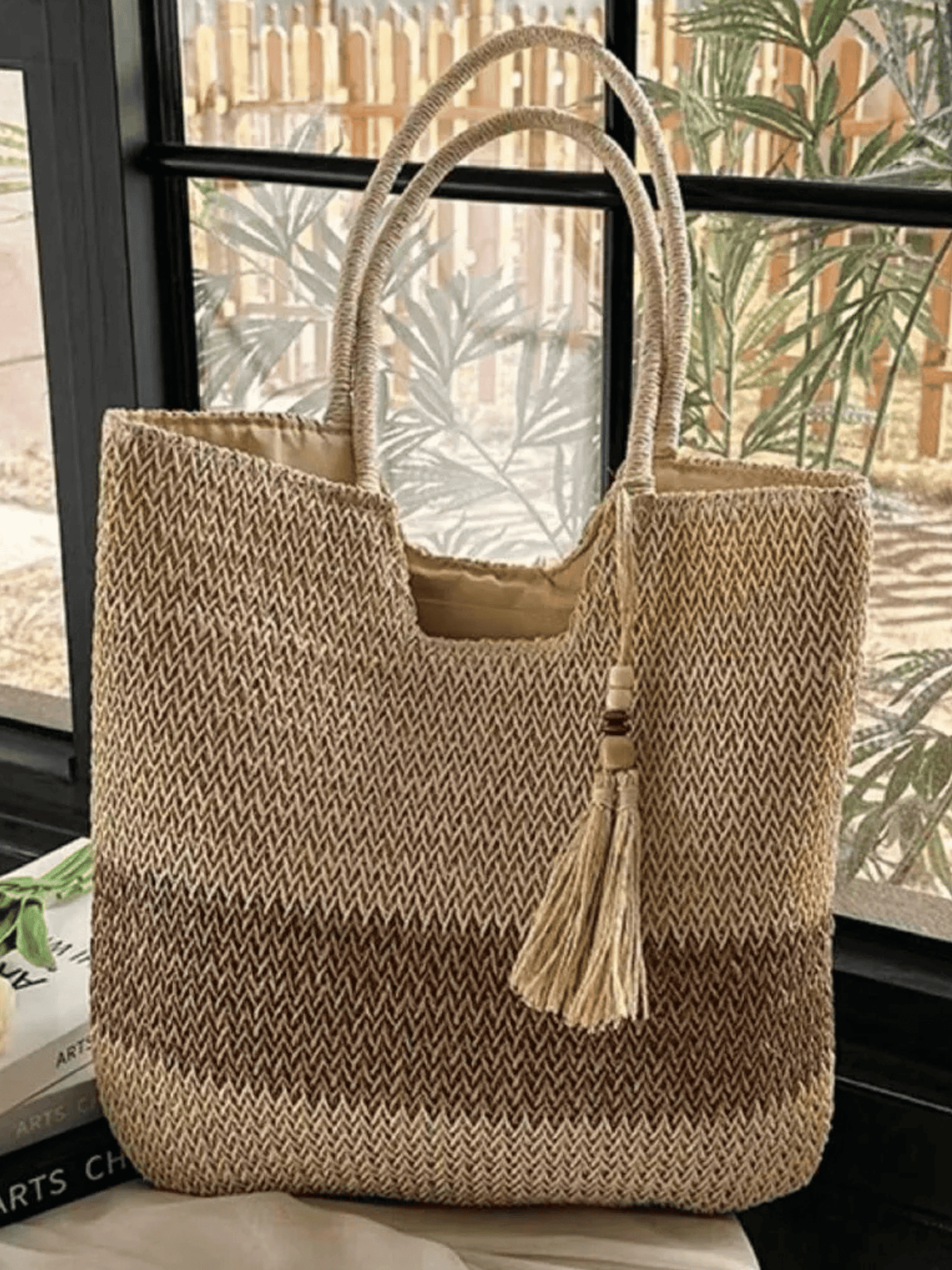 Bolsa Feminina Riviera Palha Chic