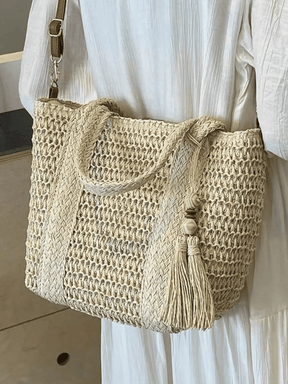 Bolsa Feminina Riviera Palha Natural