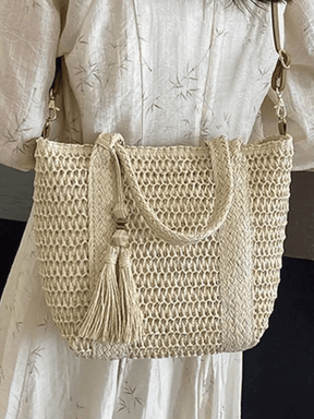 Bolsa Feminina Riviera Palha Natural