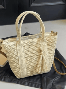 Bolsa Feminina Riviera Palha Natural