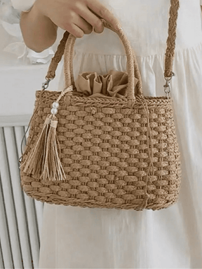 Bolsa Feminina Riviera Palha Natural