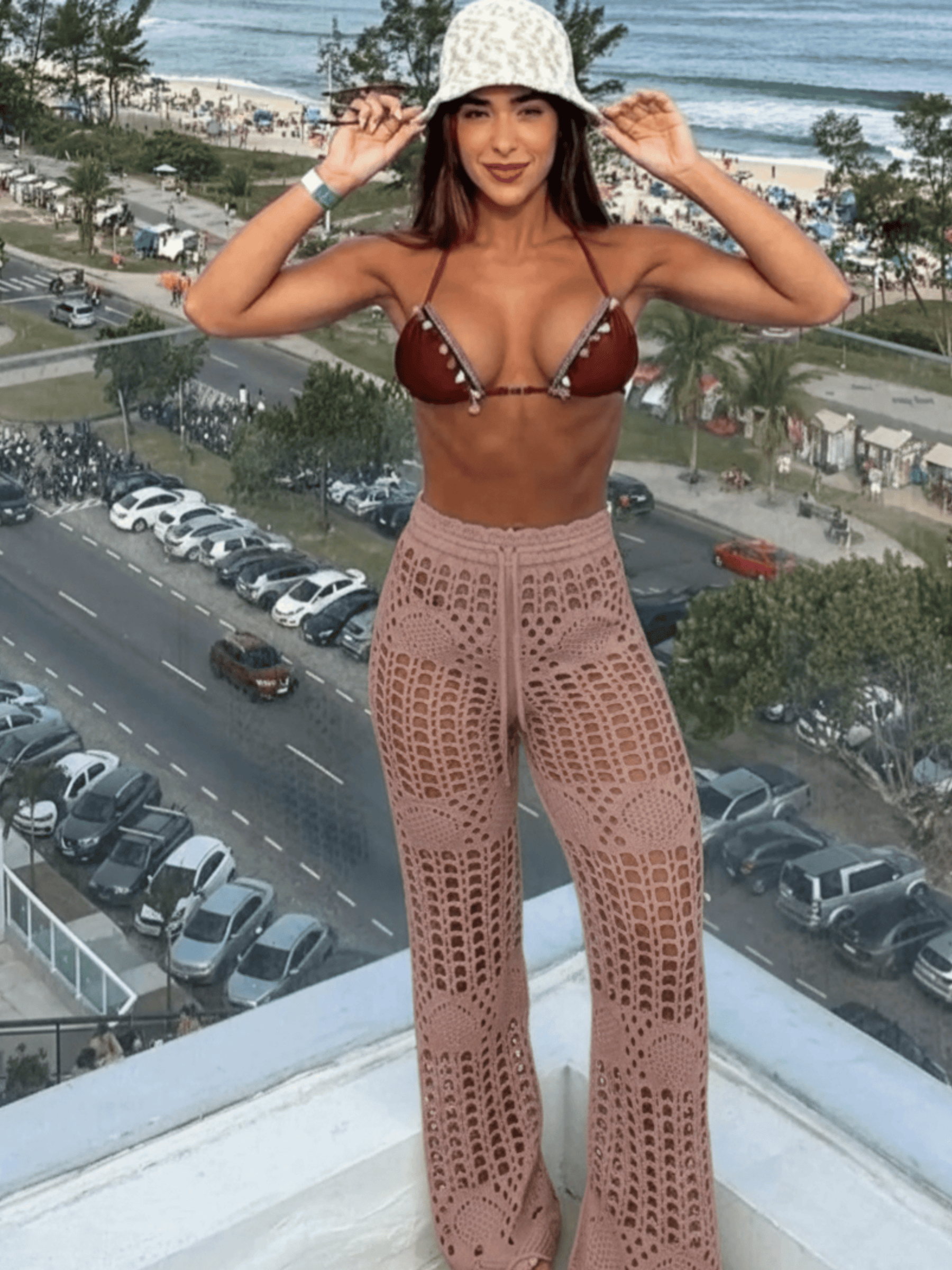 Calça de Tricô Maldivas