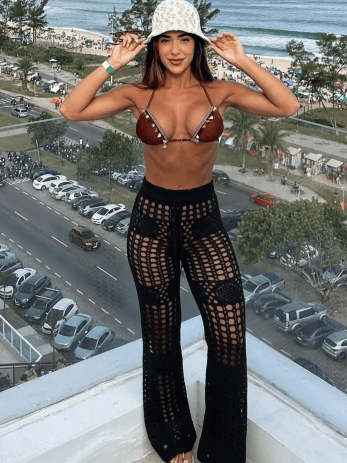 Calça de Tricô Maldivas