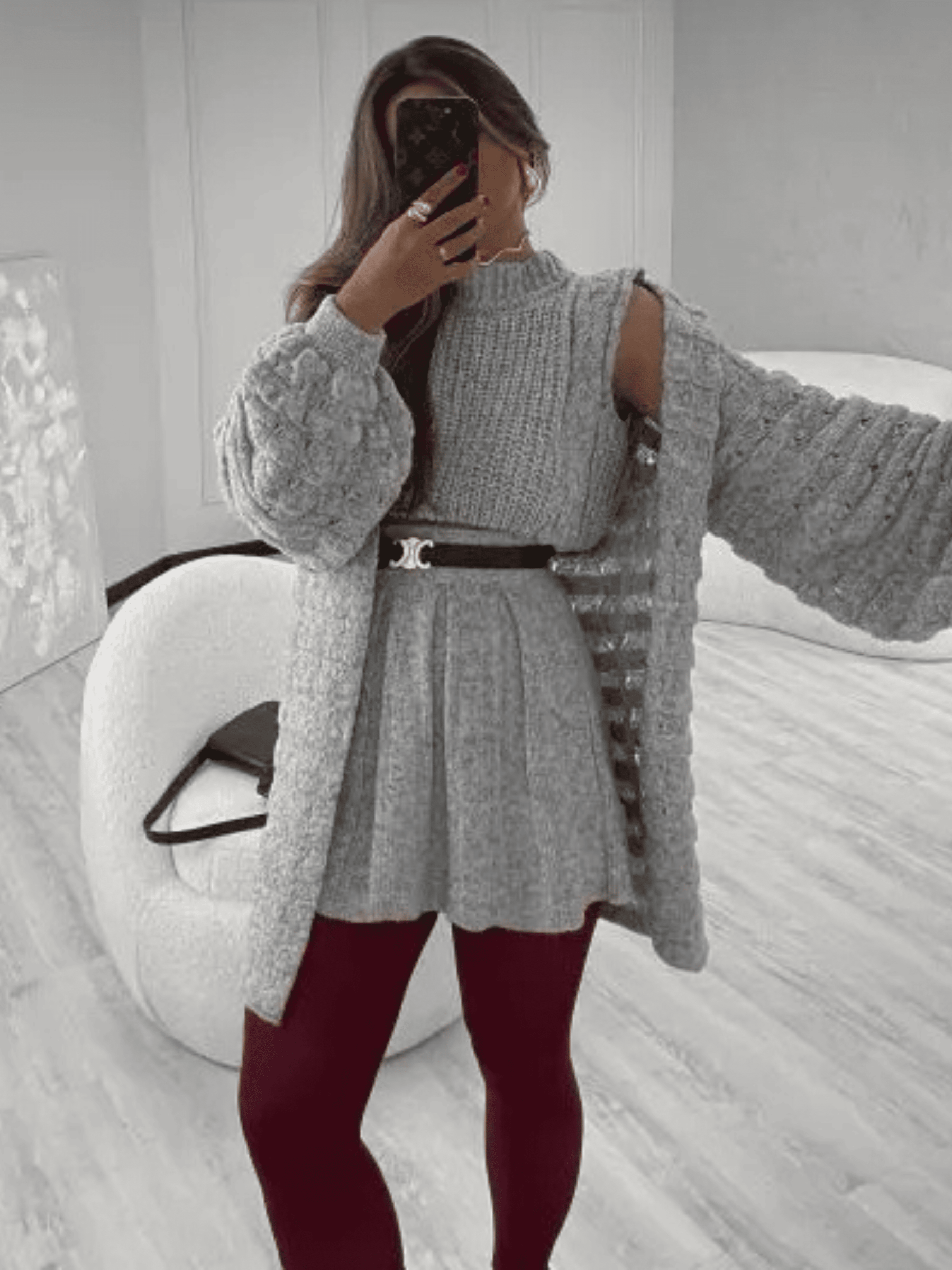 Casaco Feminino de Tricô Tiffany