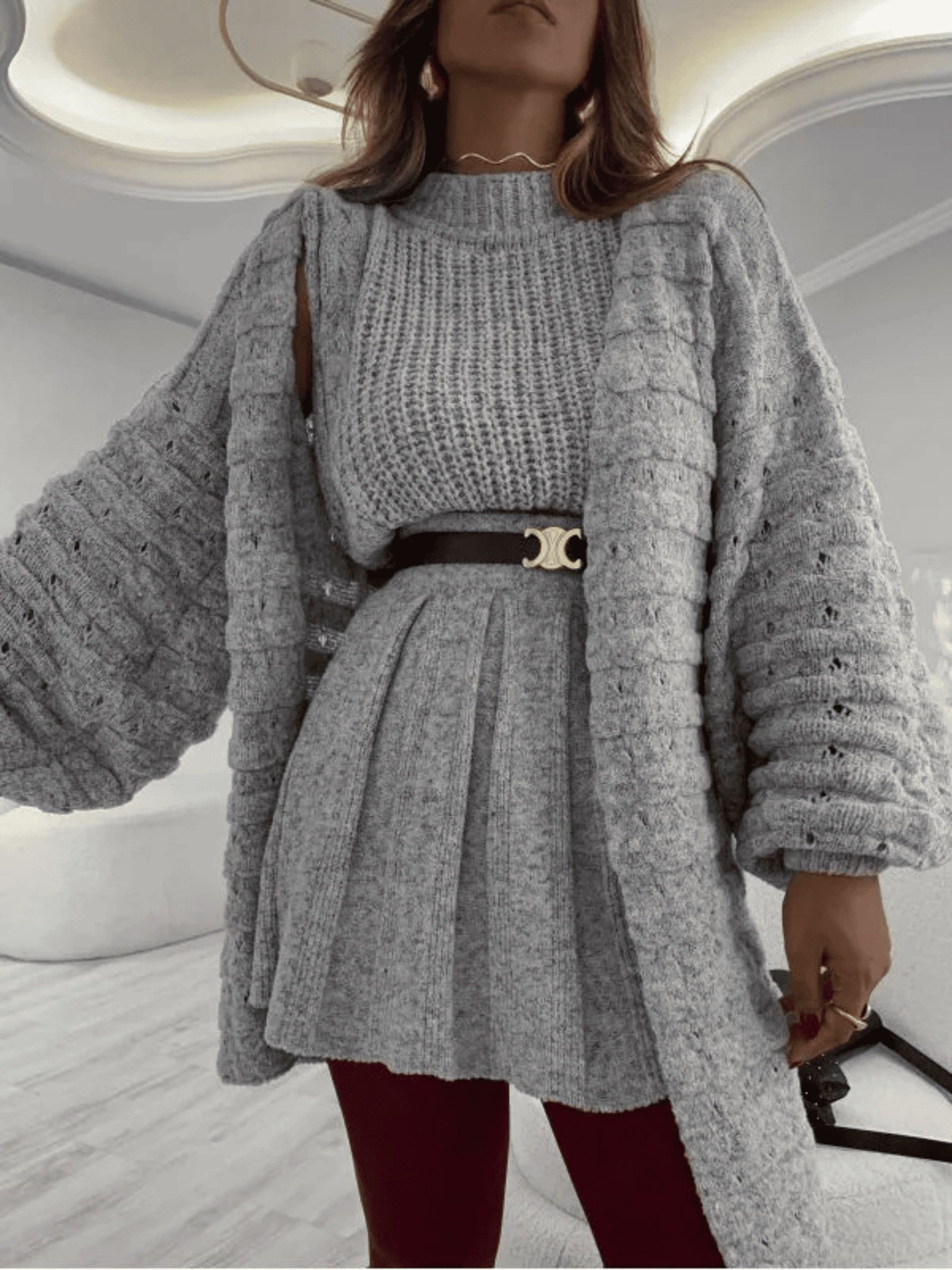 Casaco Feminino de Tricô Tiffany