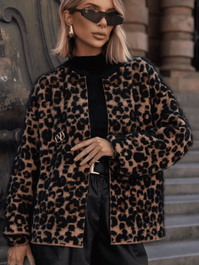Casaco Feminino de Tricô Onça Angorá