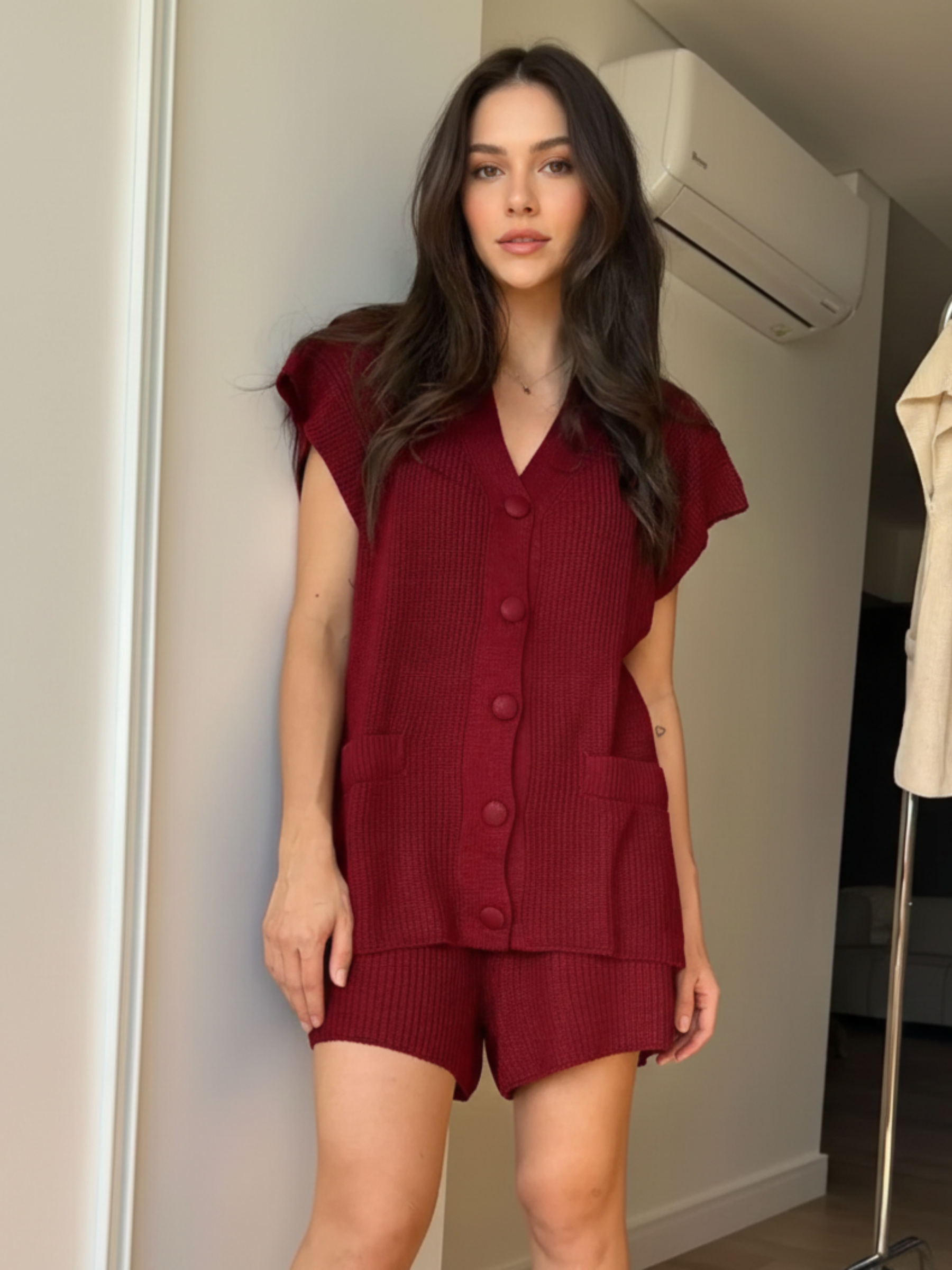 Conjunto de Tricô Romélia