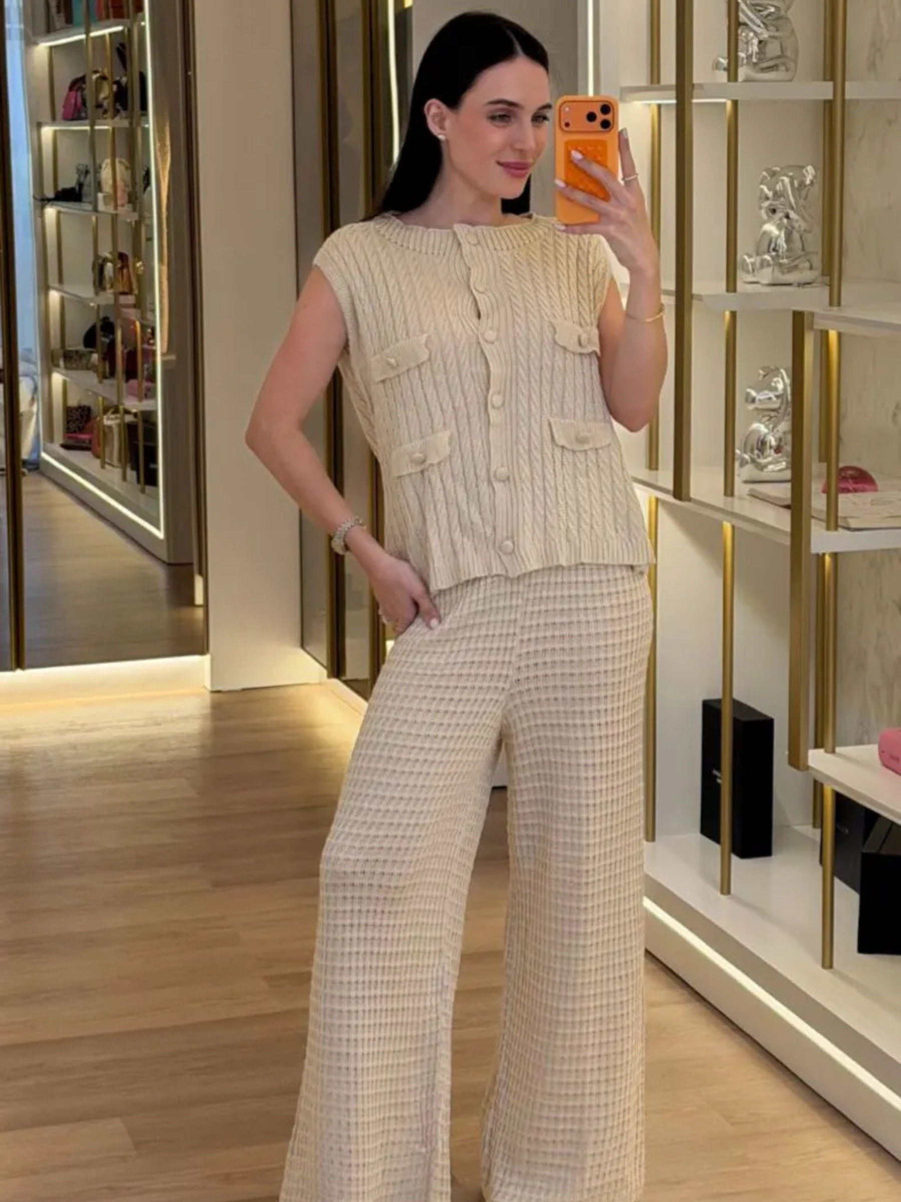 Conjunto de Tricô Mykonos