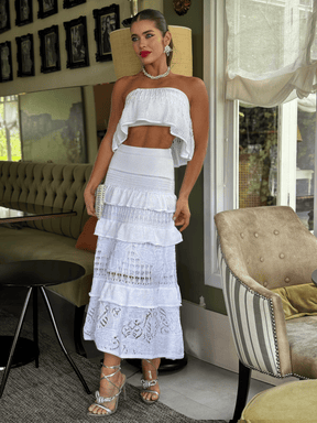 Conjunto de Tricô Nayara + Pelerine