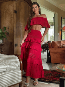 Conjunto de Tricô Nayara + Pelerine