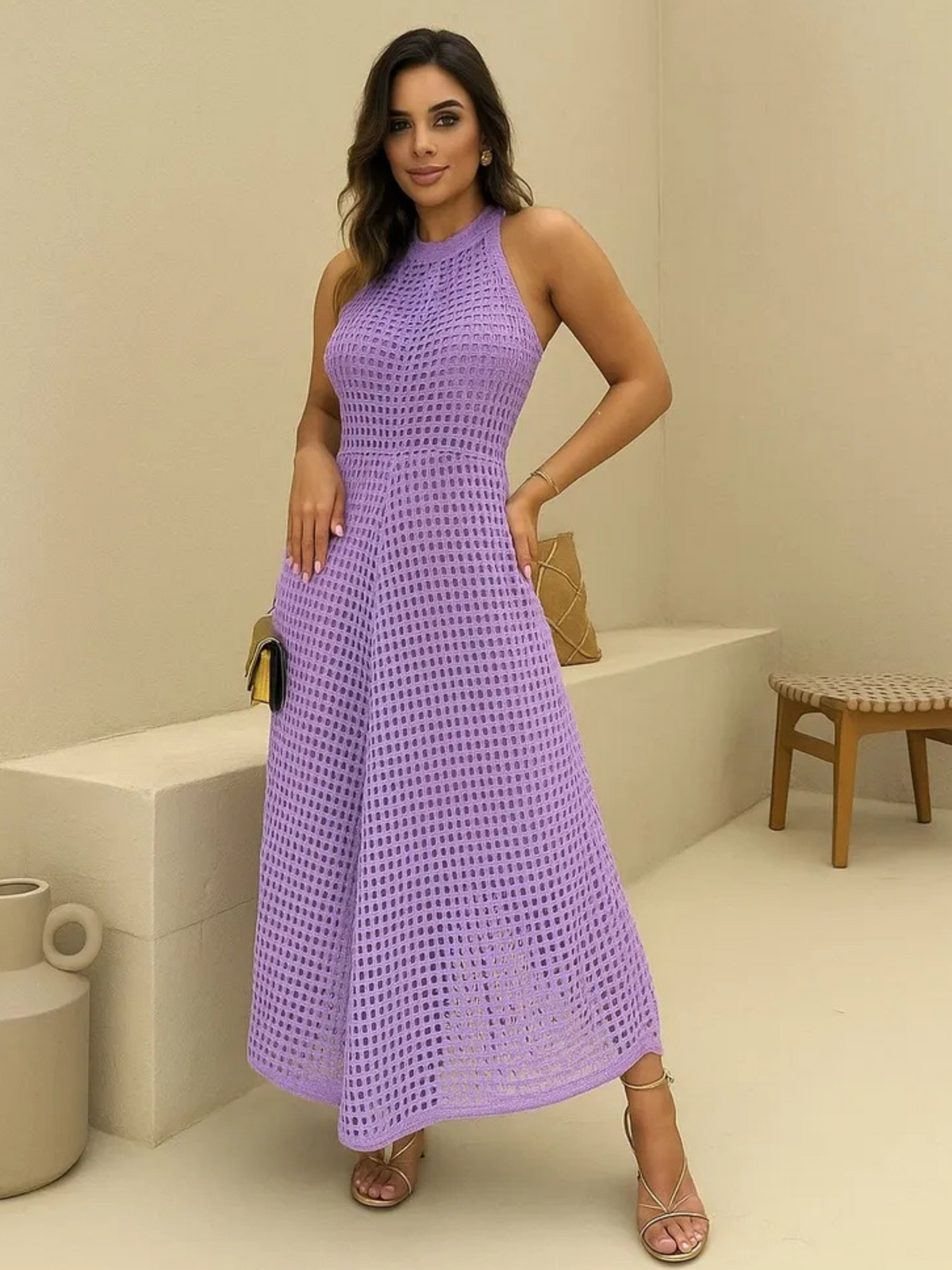 Vestido de Tricô Ana Luiza