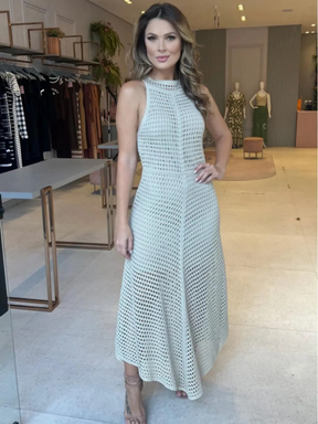 Vestido de Tricô Ana Luiza