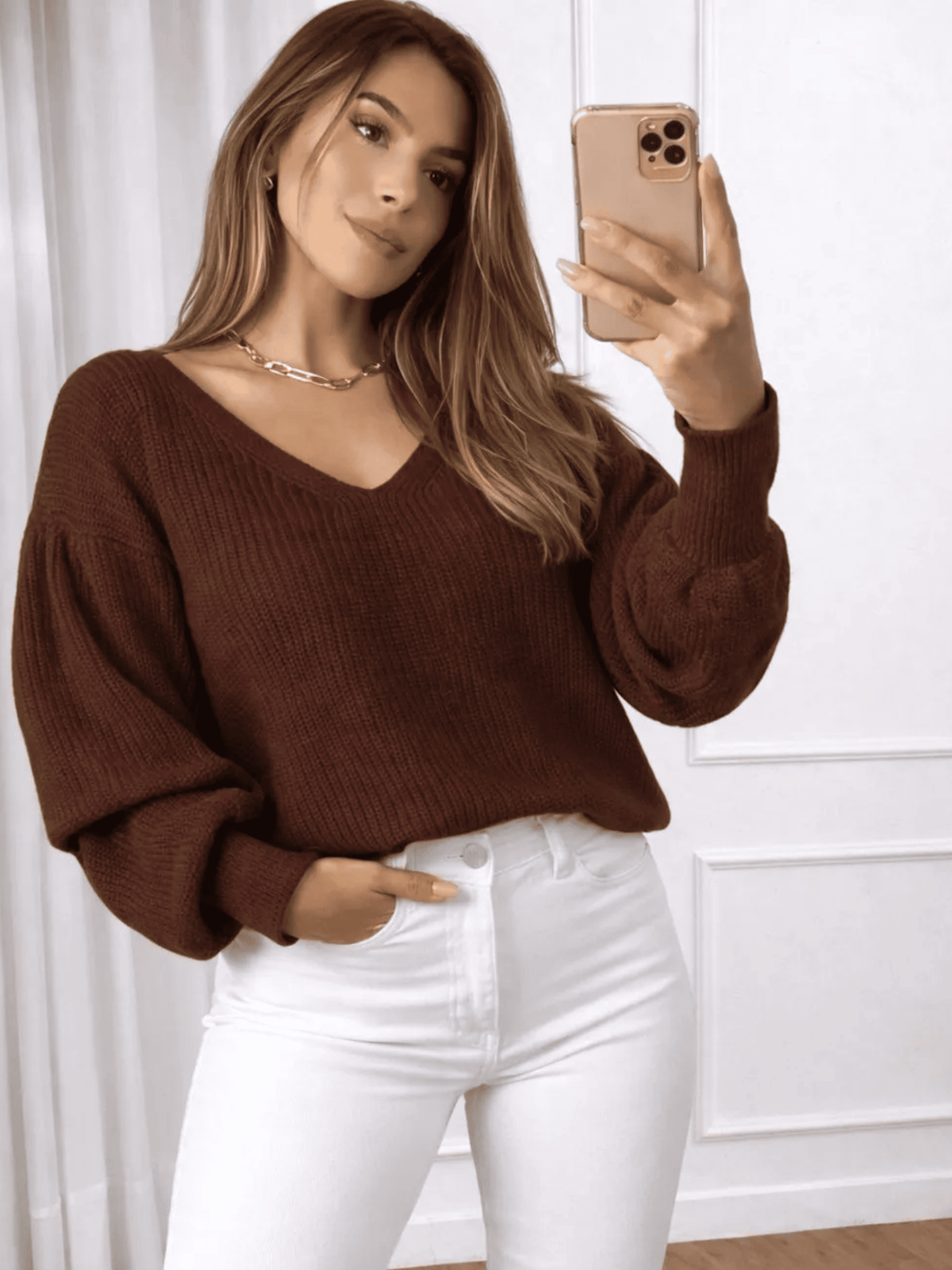 Blusa Feminina de Tricô Lyra