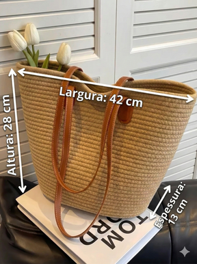 Bolsa Feminina Riviera Palha