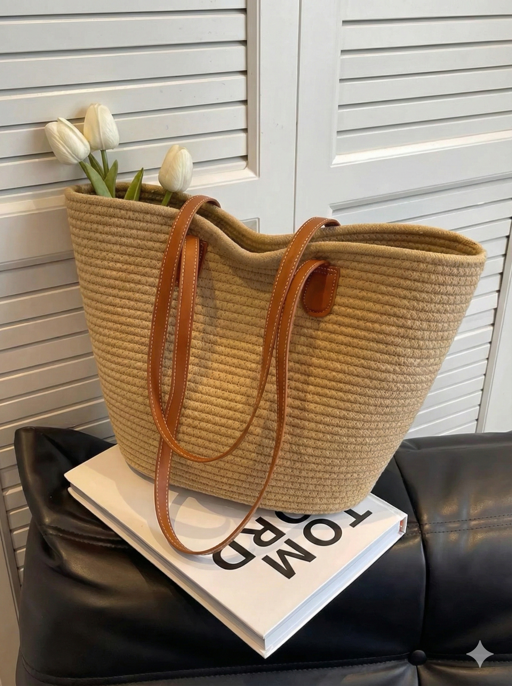 Bolsa Feminina Riviera Palha