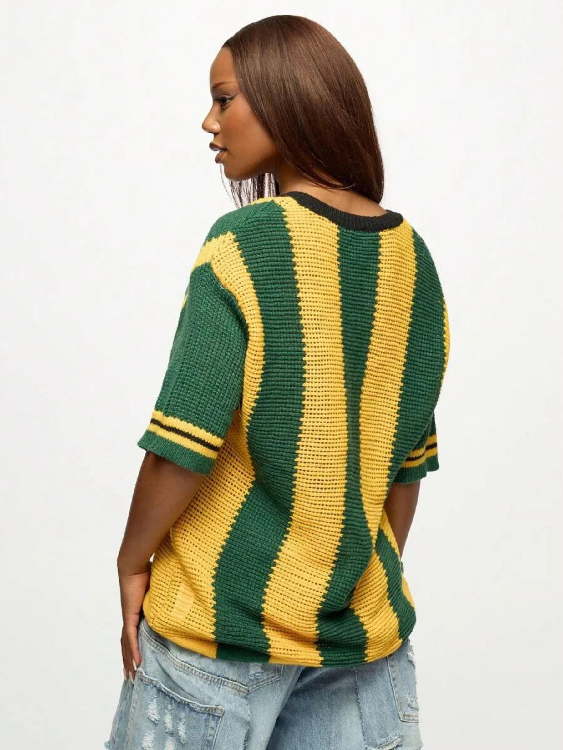 Camisa Feminina do Brasil em Crochê Artesanal – Edição Especial