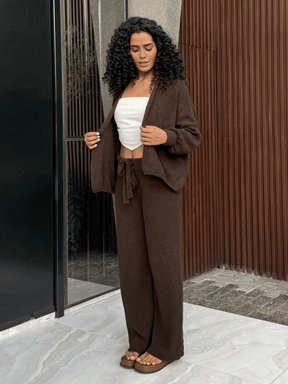 Conjunto de Tricô Margarida