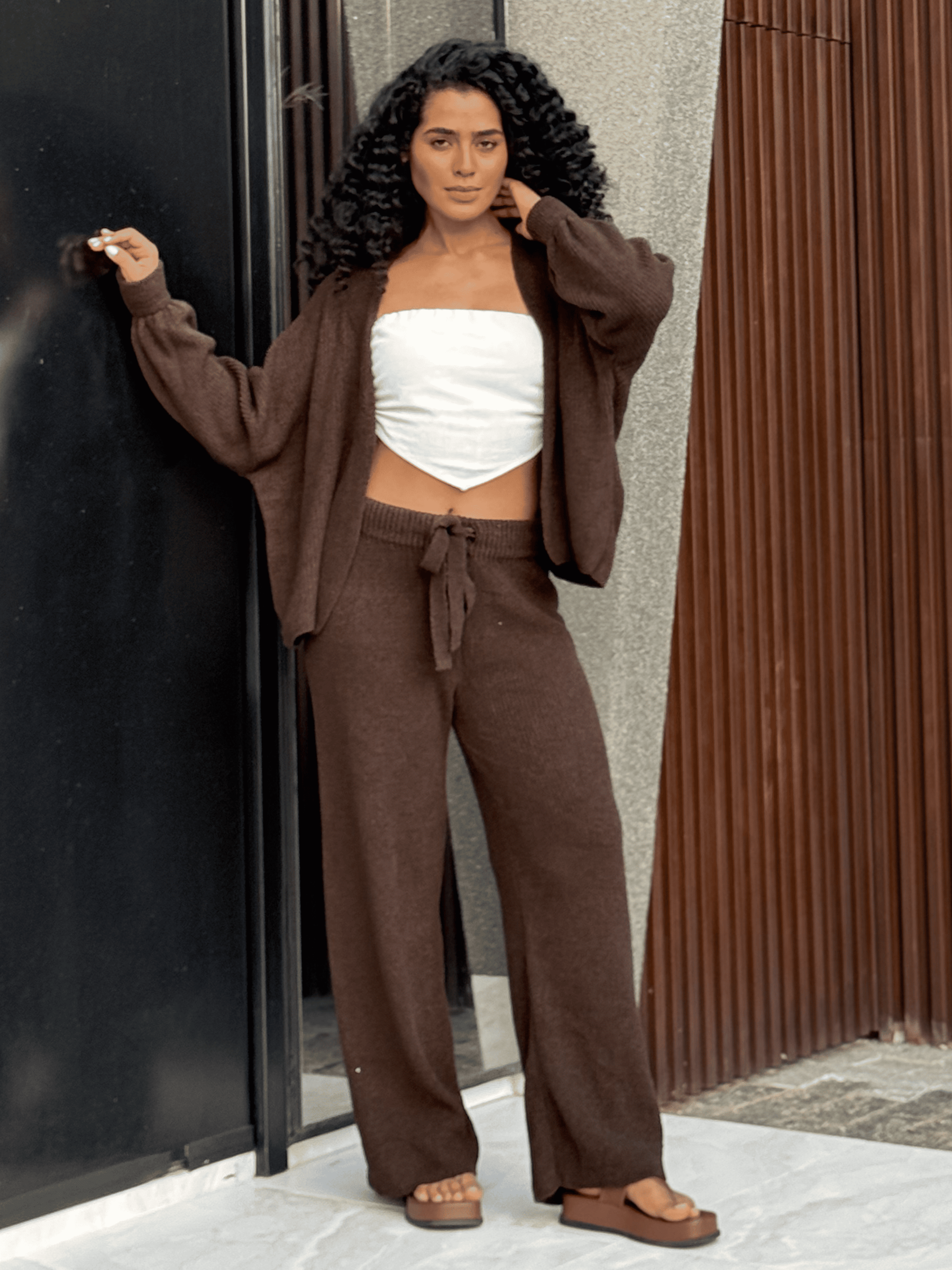 Conjunto de Tricô Margarida