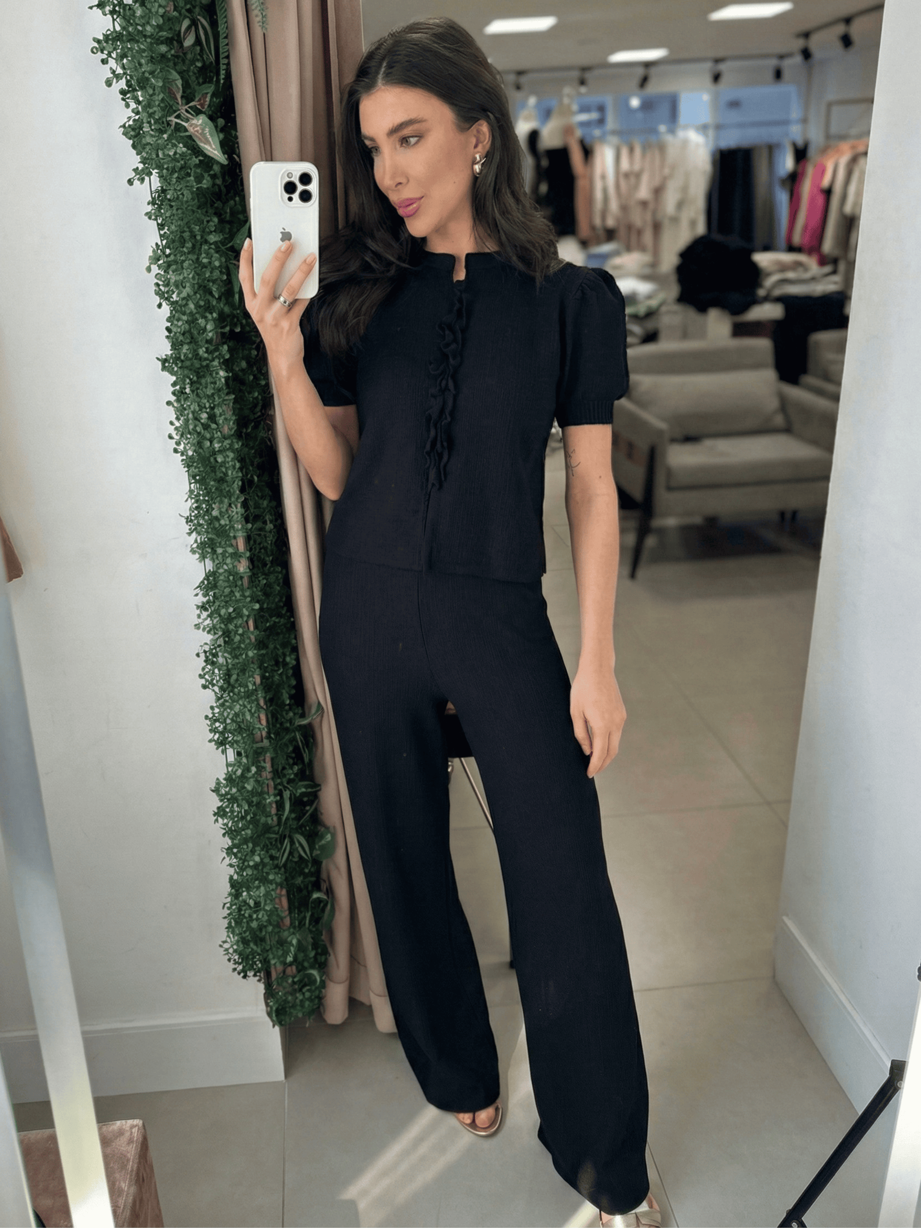 Conjunto de Tricô Nanny