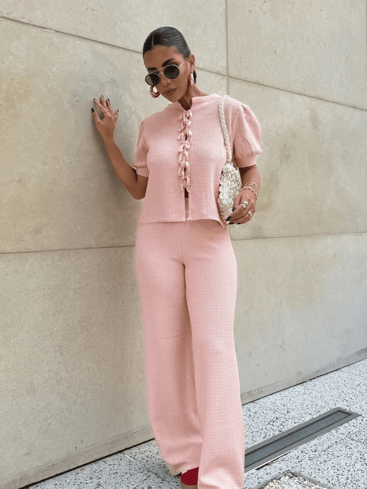 Conjunto de Tricô Nanny