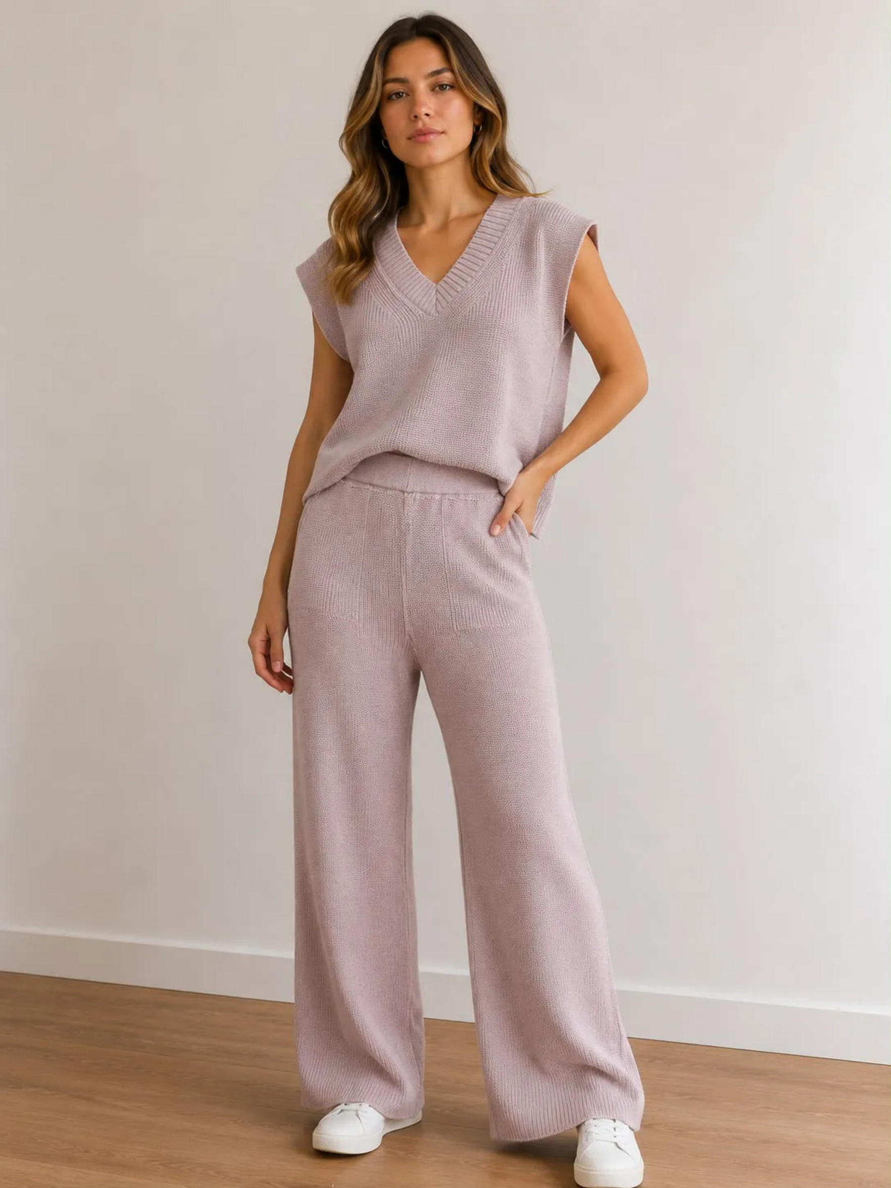 Conjunto de Tricô Savannah