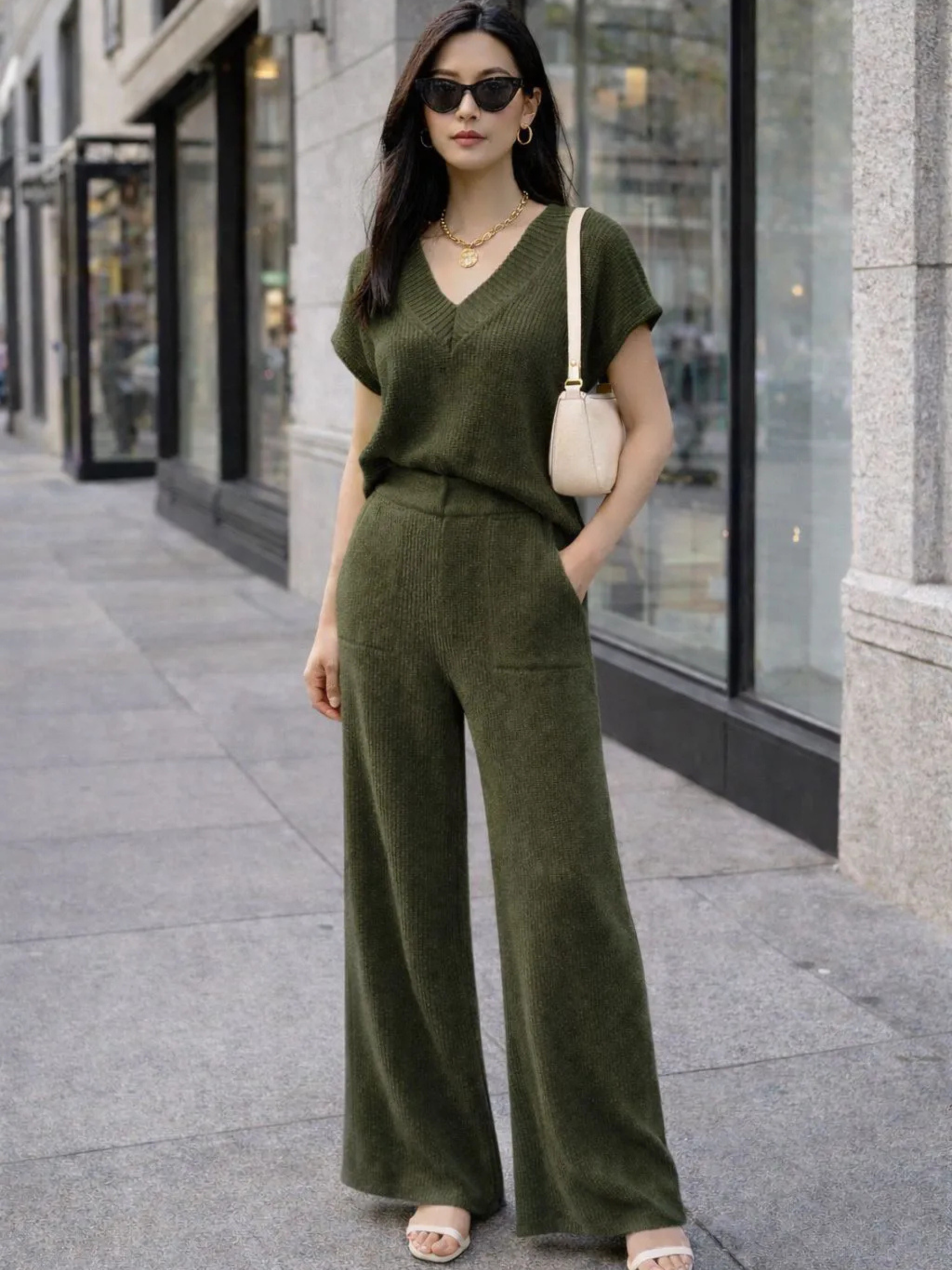 Conjunto de Tricô Savannah