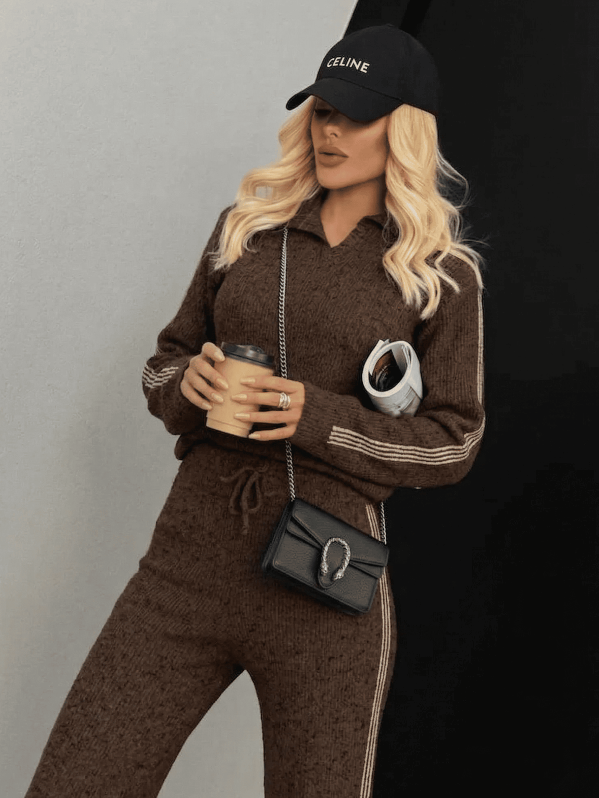 Conjunto de Tricô Tassy