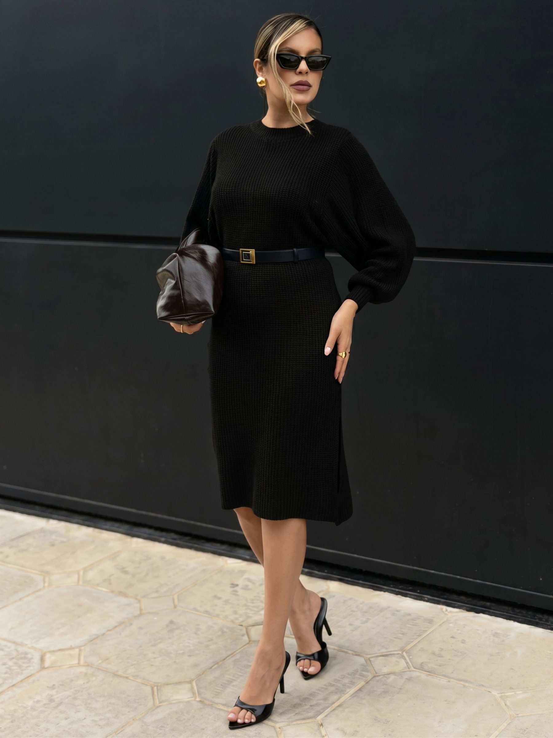 Conjunto de Tricô Dália