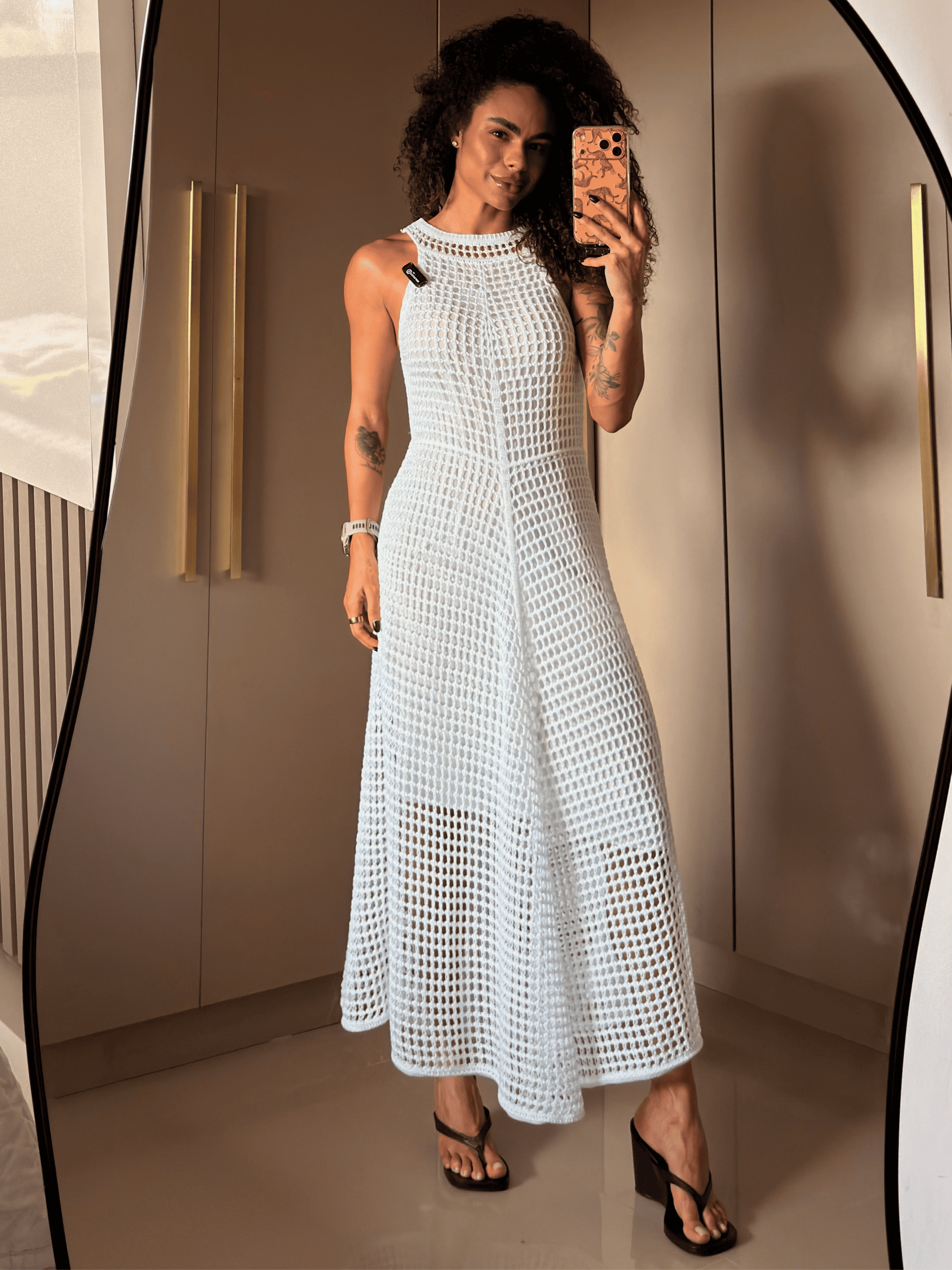 Vestido de Tricô Ana Luiza