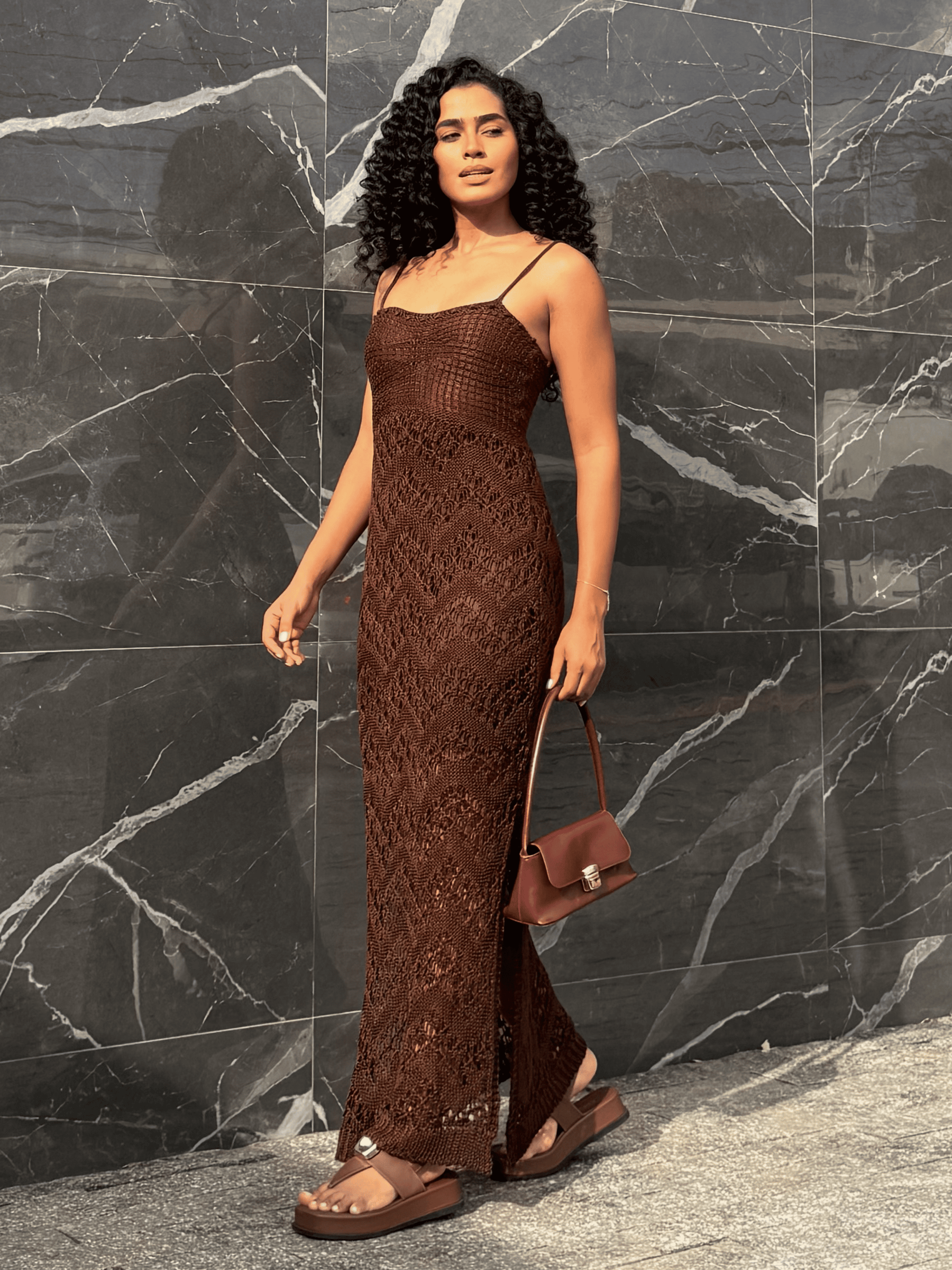 Vestido de Tricô Tacih